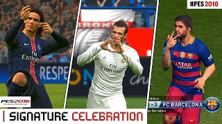 Download lagu PES 2016 : All Player Signature Celebrations