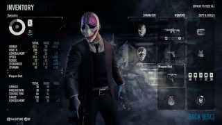 Payday 2 Payday The Heist Loud Loadout.