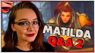 Voice-Actress Brigitte - Matilda Smedius Q&A Part 2