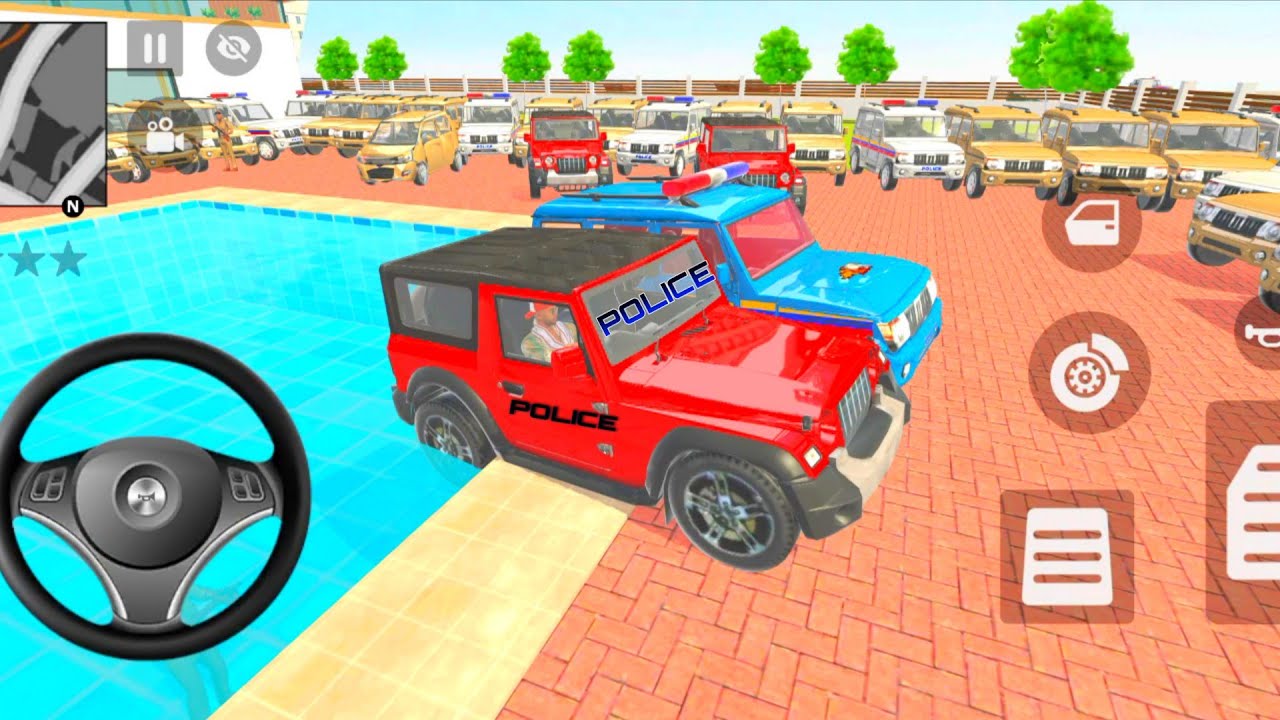 🚨Modified Car Game: Franklin Order In😱 Indian Truck And Tractor 💥 drives A ❤️Police ❤️SUV Game🥳