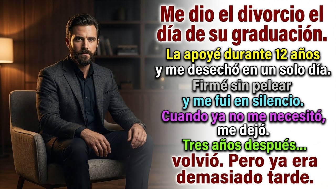Mi esposa se hizo médica y lo celebró solicitando el divorcio ese mismo día  Tres años después…