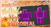 How To Duplicate Roblox Rigs In Blender Youtube - roblox rig blender rbxrocks