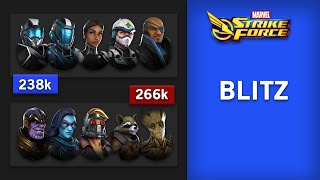 MSF Blitz - 238k Fury w/ Operative vs 266k Cosmic Tech Tree
