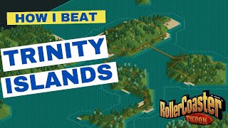 HOW TO BEAT | Trinity Islands | Rollercoaster Tycoon Classic Scenario Guide screenshot 5