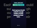 🚨 Don't Miss This One! | Each group should submit a rough outline... | GoPTE #Shorts
