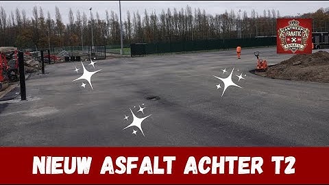 💥Nieuwe hekken, nieuw asfalt, nieuwe poorten,... geraakt de nieuwe T2 op tijd goedgekeurd?💥