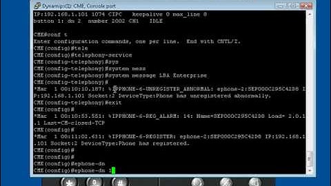 GNS3 Cisco CME Voice Lab Part 02