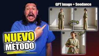 Crear vídeos con IA consistentes en ChatGPT Image 2.0 y Seedance 2.0... el método storyboard
