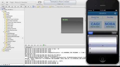 Bus Ticket Booking Mobile For iOS  - Source Code For Sale