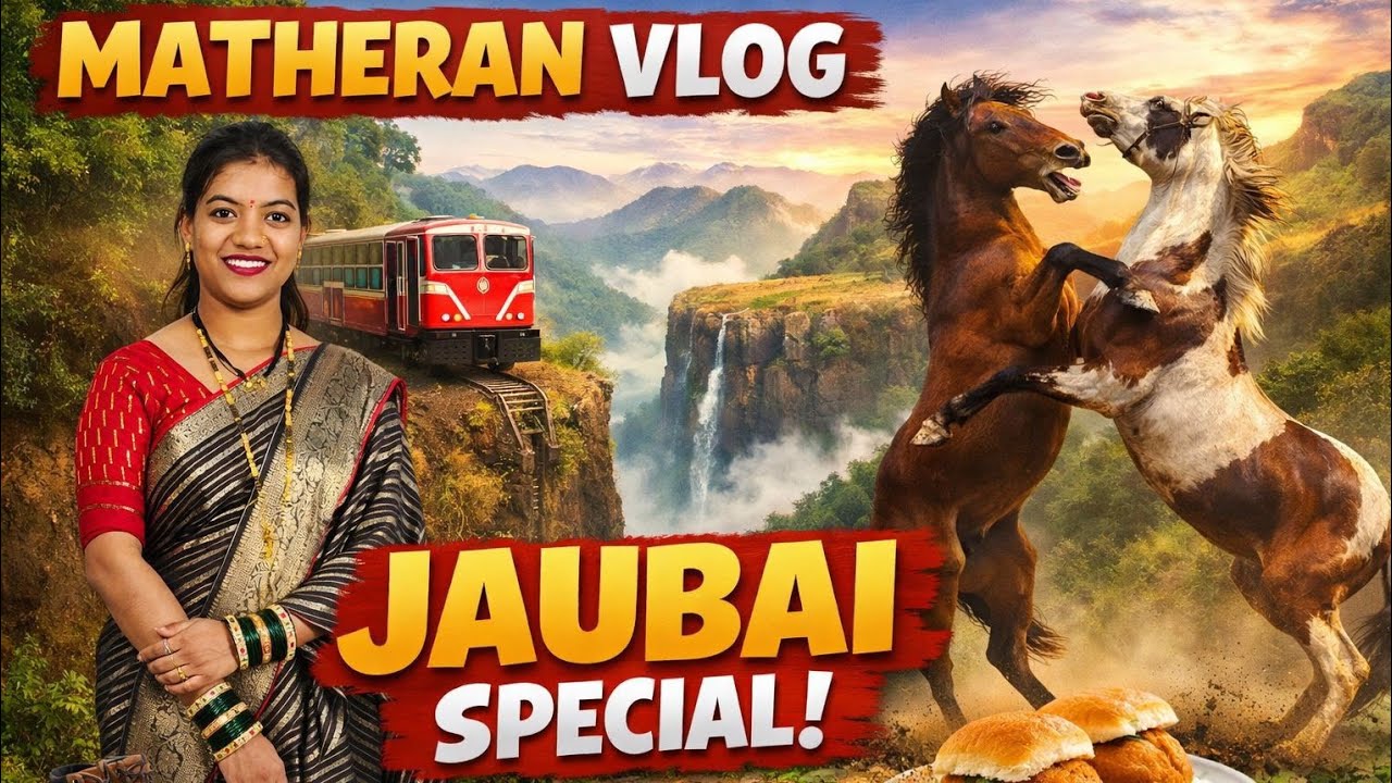 “माथेरानमध्ये असं काही दिसेल असं वाटलंच नव्हतं 😱🔥 | Jaubai Special” 