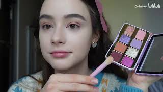 SUPER CUTE & NATURAL CHRISTMAS MAKEUP 🎄✨ | Soft Glam Holiday Makeup Look Top makeup on YouTube  screenshot 3
