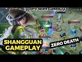 Zero Death Gameplay 🔥 | Shangguan Epic Skin HoK Full Gameplay | Midlane Mage