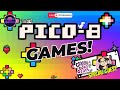 PICO-8 Game Stream! Special Guest - Crystal is Cozy and Stuff!