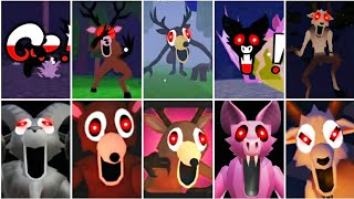 Download Lagu Goat VS Ram VS Wolf VS Bat: Normal to Dark Mode Jumpscares! (99 Nights In The Forest)  MP3