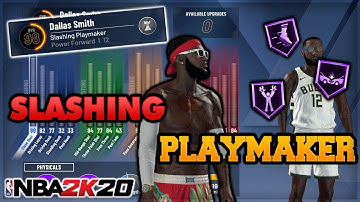 *NEW* GLITCH Demi-God SLASHING PLAYMAKER PF Build NBA2K20!!!
