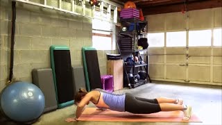 Crooked Pushup with Toe Touch Progression