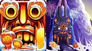 Temple Run 2 ENCHANTED PALACE vs GREAT WALL OF CHINA Gameplay