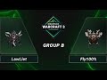 WC3 - LawLiet vs. Fly100% - Group B - DH 2020 Regional Championship - Asia