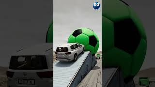 Can Toyota Survive Magnetic Obstacles? 😱 | BeamNG Crash