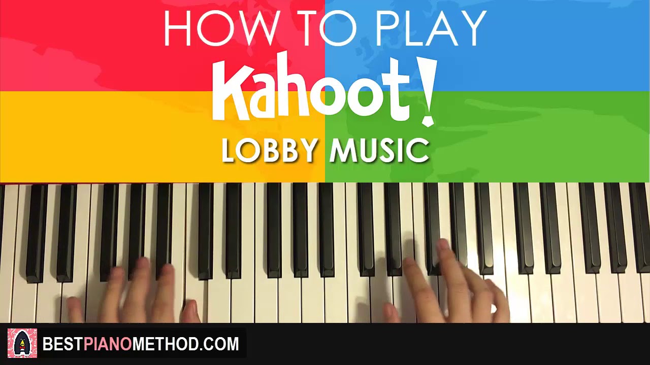Kahoot Lobby Music Piano Tutorial Lesson Youtube