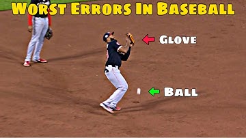 MLB |  Worst Errors April 2025