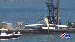 Plane Recovered Off Narragansett Coast After Crash Monday