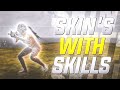 SKILLS WITH SKIN ⚡🔥// #bgmimontage #bgmi