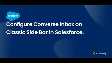 Configure Converse Inbox Classic Side Bar Salesforce