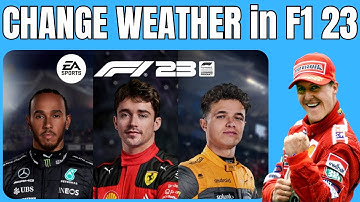 How to Change Weather in F1 23 - Set Session Weather | Easy Tutorial #f123 🎮🏎️