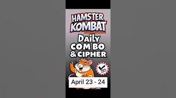 Hamster Kombat GameDev Daily Combo & Daily Cipher April 23 - 24 Claim Your Rewards!