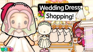 I Went SHOPPING For My WEDDING DRESS But My ENEMY Had An EVIL PLAN… | Toca Boca Life World Roleplay