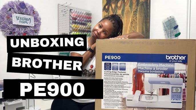 Brother PE 800 Unboxing & First Time Setup 