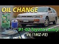 How to Change Engine Oil 91-02 Camry V6