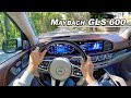 2021 Mercedes-Maybach GLS 600 - Arrive at Your Private Jet In Luxury (POV Binaural Audio)