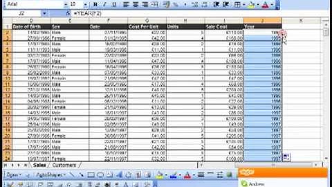 MS-Excel Advanced Tutorial 3   Pivot Tables   Part 1