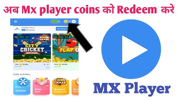 Mx player coins ko kaise redeem kare big update how to redeem MX player coin in real money Praveen 👇