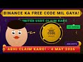😱 Binance Ka FREE Code Mil Gaya! Unlimited USDT Claim Karo | 4 May 2026 🔴