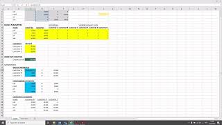 Multi modal transport optimization in Excel Solver