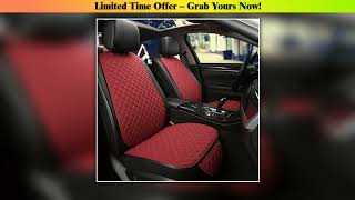 Slide Linen Car Seat Cover Seat Cushion for MG ZS GT HS RX5 MG5 MG6 CAR Accessories Front Row Back•