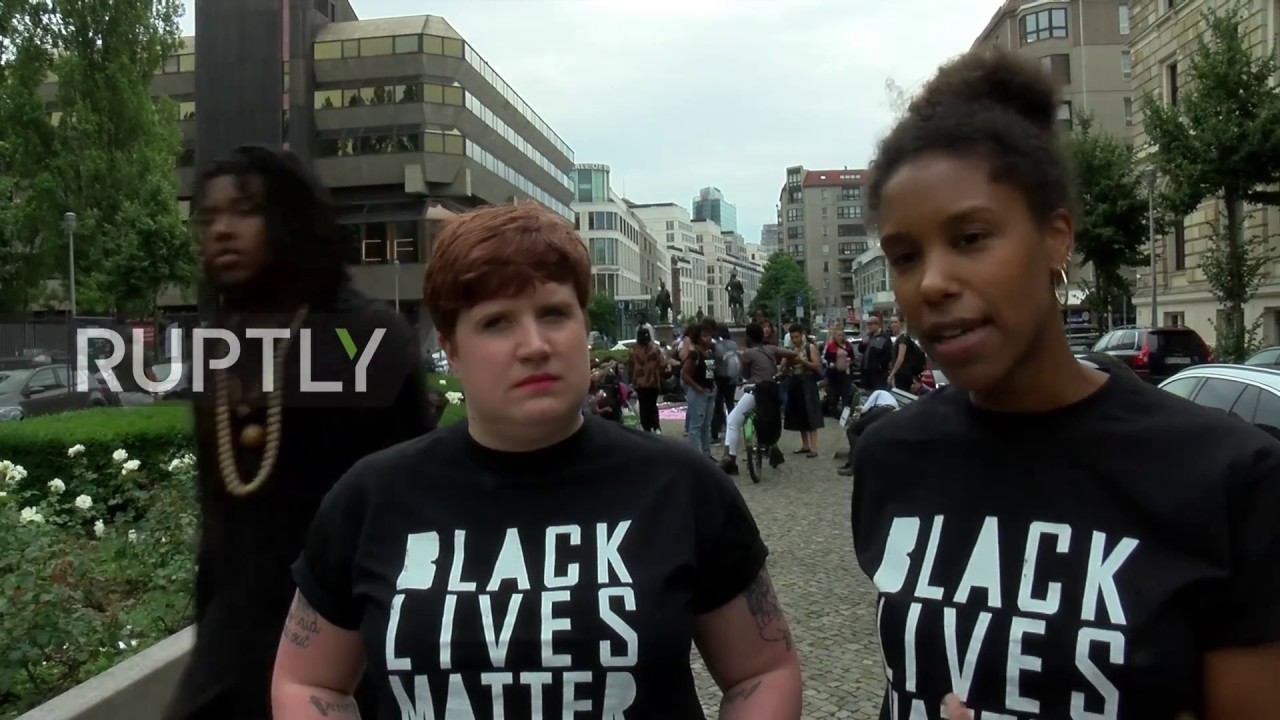 "Black Lives Matter" Communist Anarchist Army Strategically Deploys in Europe - Germany