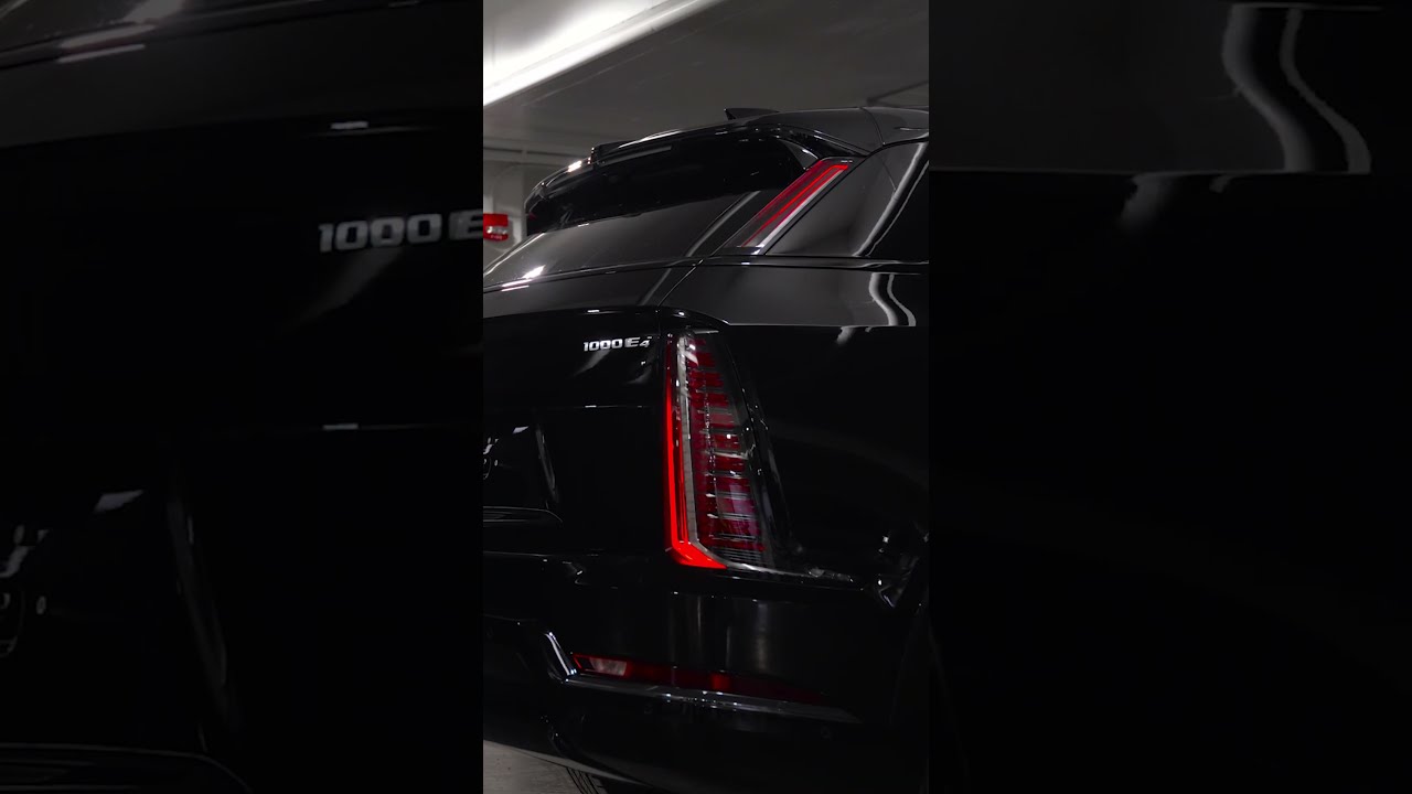 NEW Electric 2025 Cadillac Escalade IQ Sport 2 Welcome Lighting Sequence Carter Calgary