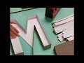 Letter paper box tutorial