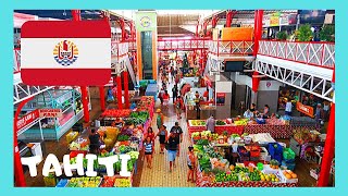 TAHITI: Municipal Market of PAPEETE (French Polynesia) #travel #market #tahiti