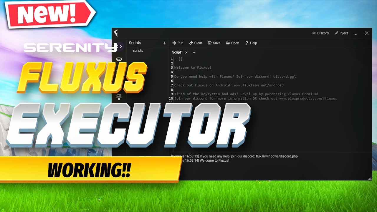 MOBILE] Download Fluxus Executor Roblox and Update Get Key