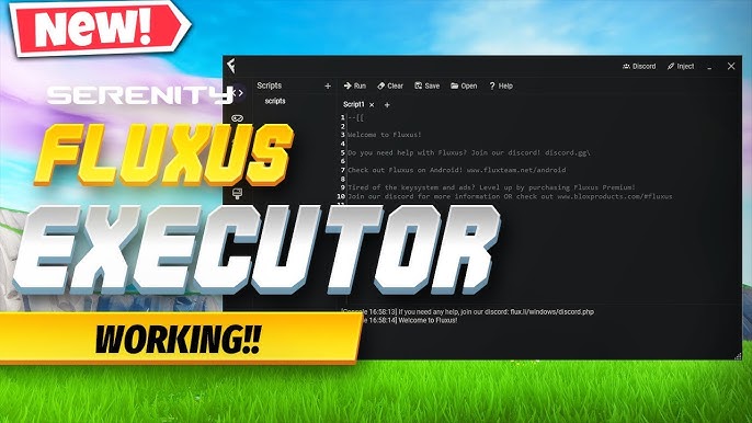 Download Fluxus Roblox Executor for Windows / MacOS / Linux: Free