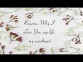 Reasons why i love you my life my sweetheart pernia quotes