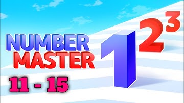 Number Master - All Levels Gameplay Walkthrough Android, iOS, ( Level 11-15 )