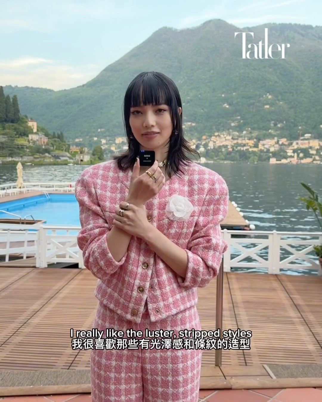 Japanese model Nana Komatsu graces the Chanel's 2025/26 Cruise