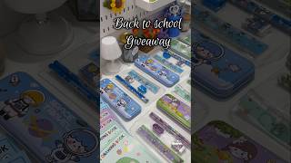Back to school giveaway #youtubeshorts #viral #art #art #giveaway #craft #backtoschool #diy #shorts