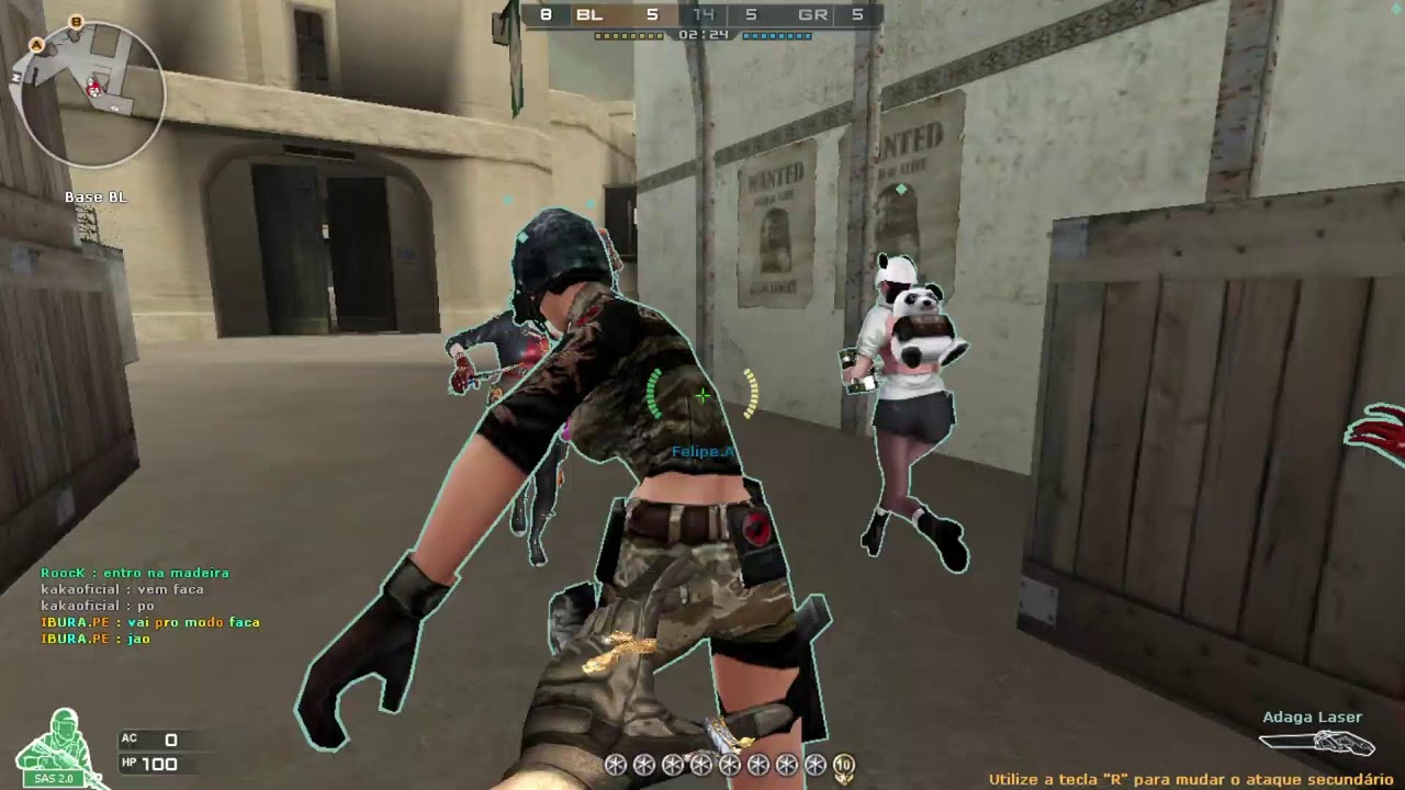 pegando a última arma doada no evento QBZ - crossfire al